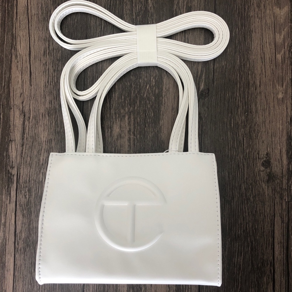 Telfar Small White Shopping Bag BRAND NEW